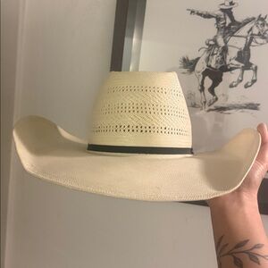 American Hat Co. Cream Cowboy Hat